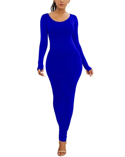 Shop Luna Tuccini Dress In Blue