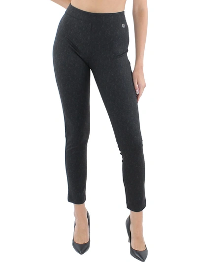 Shop Calvin Klein Womens Herringbone Skinny Leggings In Black