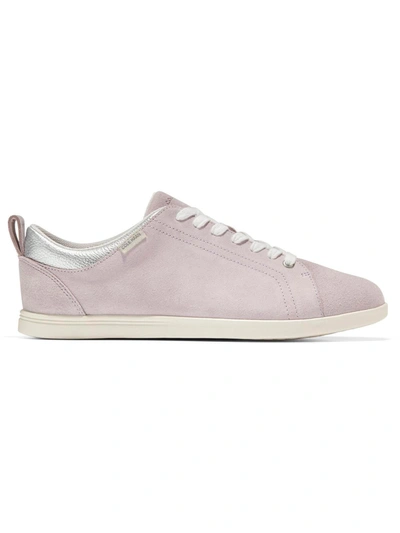 Shop Cole Haan Womens Suede Low Top Casual And Fashion Sneakers In Purple