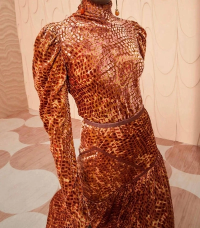 Ulla Johnson Althea Turtleneck Sweater In Sienna In Brown