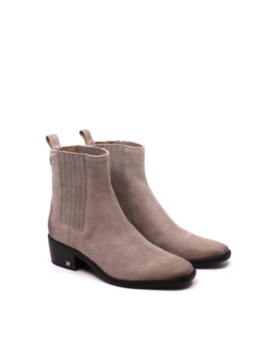 Shop Sam Edelman Bronson Chelsea Boot In Putty In Yellow