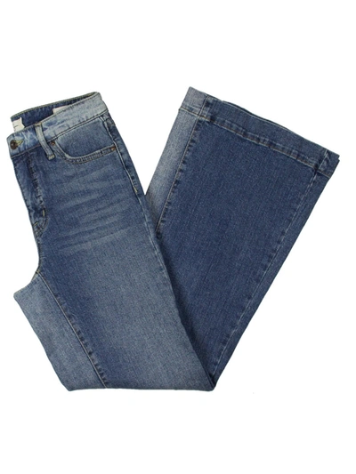 Shop Jessica Simpson Womens High Rise Stretch Wide Leg Jeans In Multi