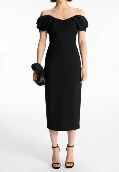 A.l.c Nora Dress In Black In Black