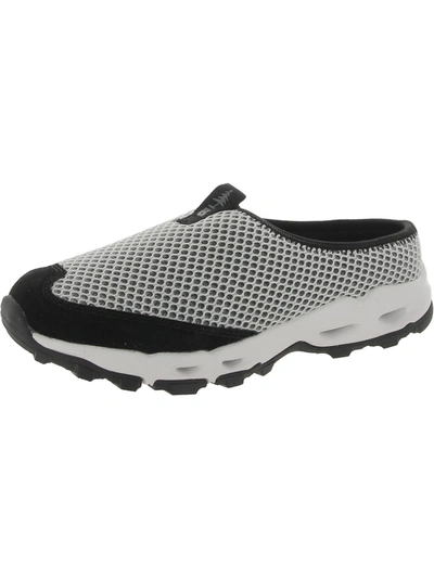 Shop Bass Outdoor Aqua Mesh Womens Mesh Water Resistant Slip-on Sneakers In White