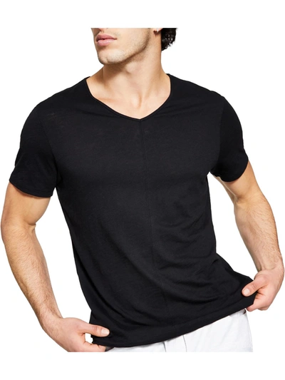 Shop Inc Mens V-neck Short Sleeve T-shirt In Grey