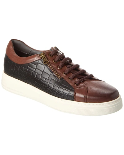 Shop Gernie 26's Low Leather Shoe In Brown