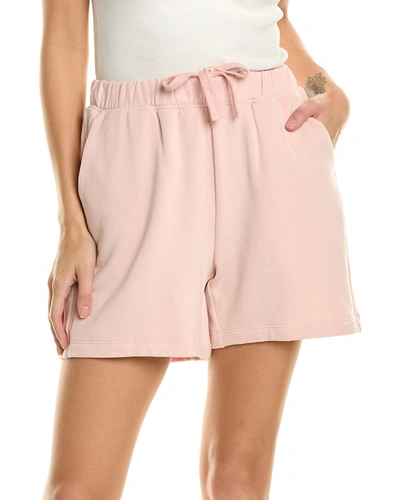 Shop Johnny Was Fleece Pull-on Short In Pink