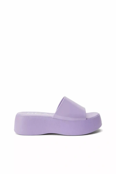 Shop Matisse Solar Platform Sandal In Lilac In Blue