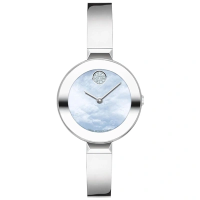 Shop Movado Women's Bold Mother Of Pearl Dial Watch In Multi