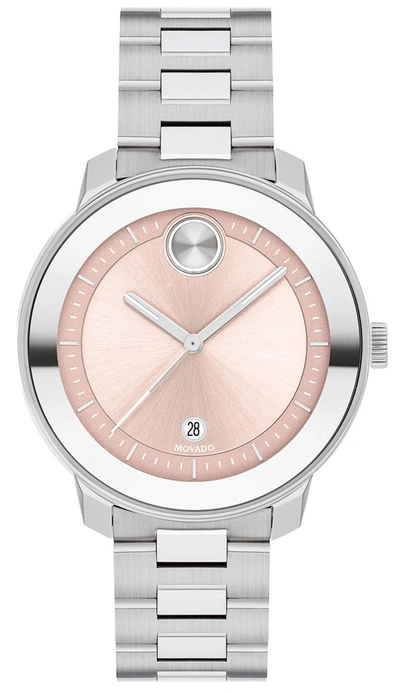 Shop Movado Women's Bold Pink Dial Watch