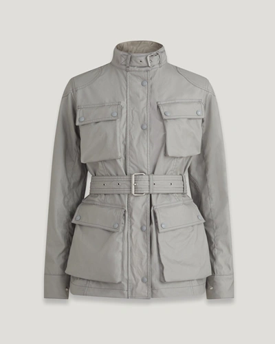 Shop Belstaff Trialmaster Jacket In Cloud Grey