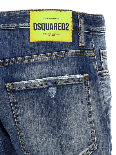 Shop Dsquared2 Sexy Twist Jeans Blue