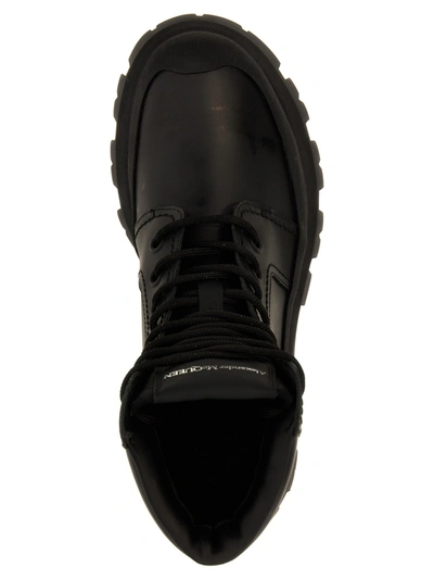 Shop Alexander Mcqueen Wander Boots, Ankle Boots Black