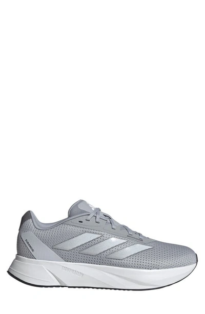 Shop Adidas Originals Duramo Sl Running Shoe In Halo Silver/ White/ Grey