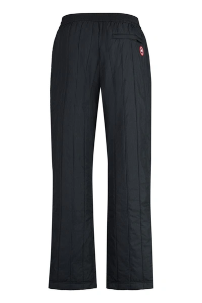 Shop Canada Goose Carlyle Technical Fabric Pants In Black