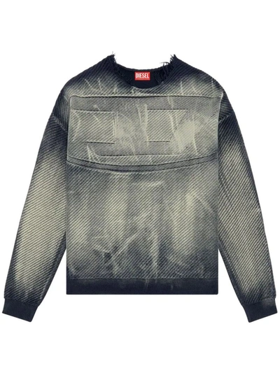 Shop Diesel Klever Sweater Clothing In Grey