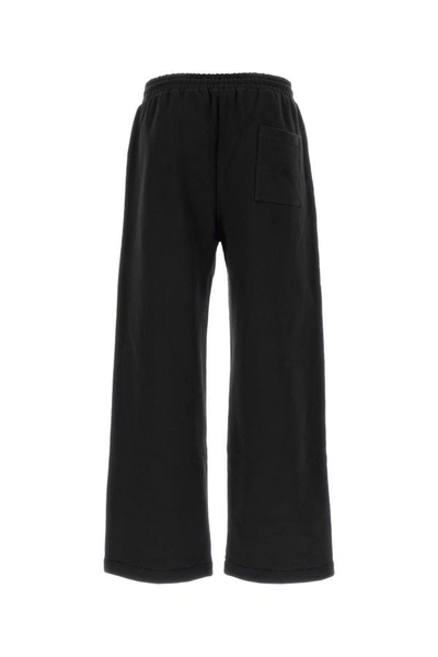 Shop Off-white Off White Man Black Cotton Joggers