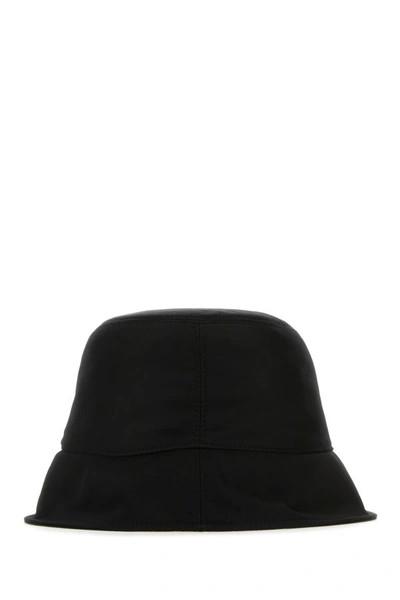 Shop Off-white Off White Woman Black Nylon Bucket Hat