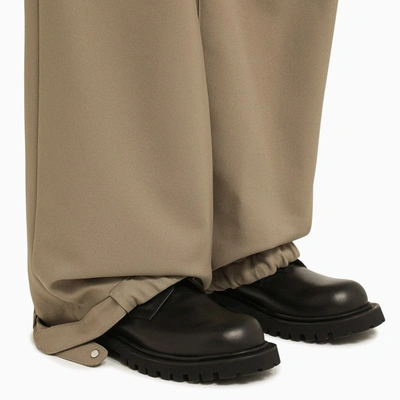 Shop Off-white ™ Beige Wide Cargo Trousers Men In Cream