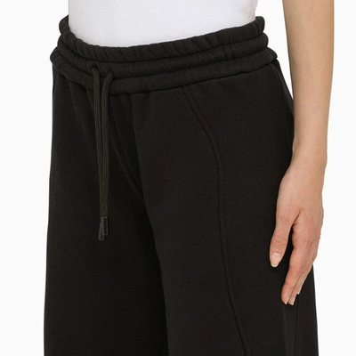 Shop Off-white ™ Black Jersey Jogging Trousers Women