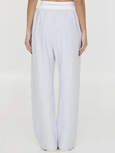 Shop Alexander Wang Sweatpants With Brief In Grey