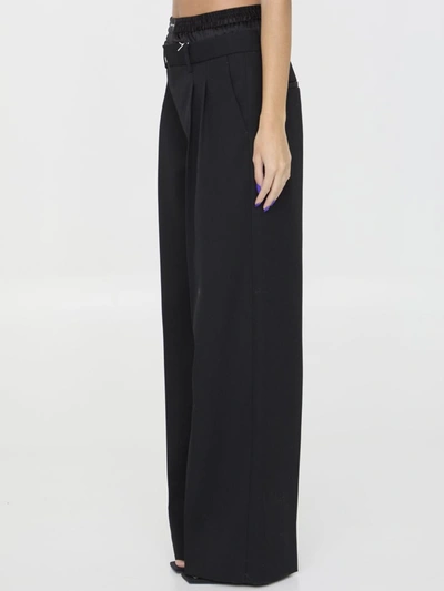 Shop Alexander Wang Tailored Pants With Brief In Black