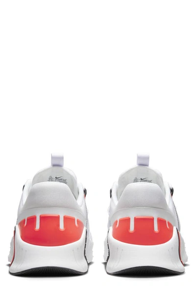 Nike Free Metcon 5 Training Shoe In White/ Bright Crimson/ Black | ModeSens