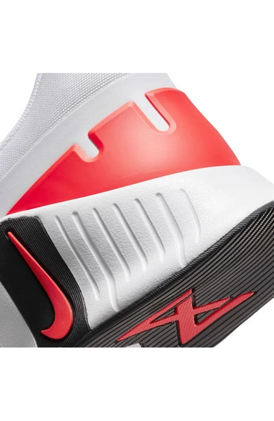 Shop Nike Free Metcon 5 Training Shoe In White/ Bright Crimson/ Black
