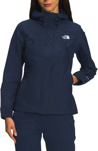 Shop The North Face Antora Jacket In Summit Navy