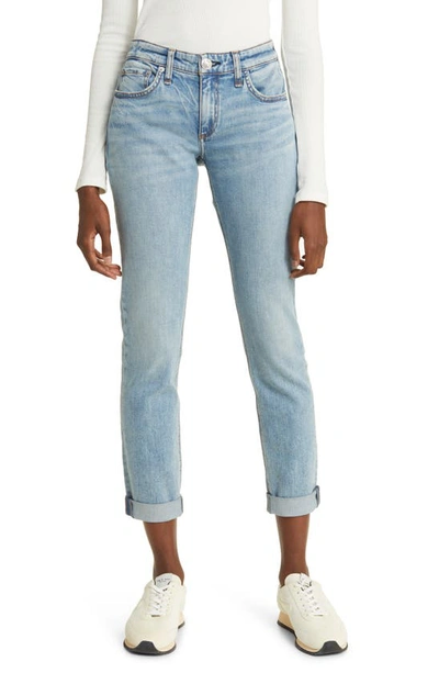 Shop Rag & Bone Dre Low Rise Slim Boyfriend Jeans In Daphne