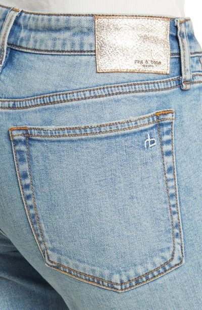 Rag & Bone Dre Low Rise Slim Boyfriend Jeans In Daphne