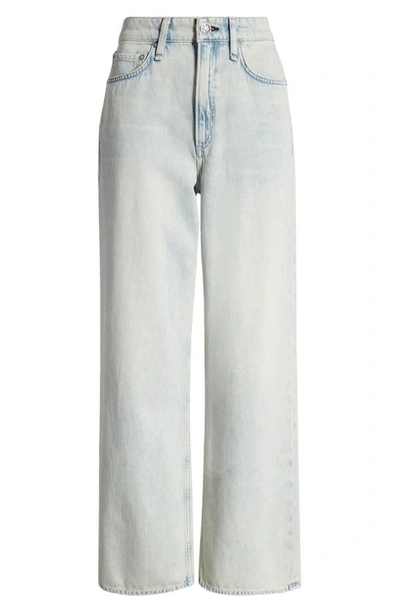 Shop Rag & Bone Logan Wide Leg Jeans In Icefall