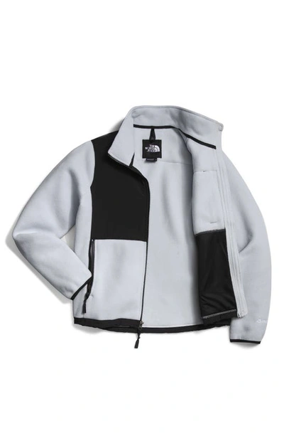 The North Face Denali Recycled Polyester Fleece Jacket In Dusty Periwinkle/ Tnf Black