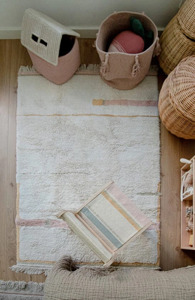 Lorena Canals Washable Rug Lanes Vintage In Vintage Nude
