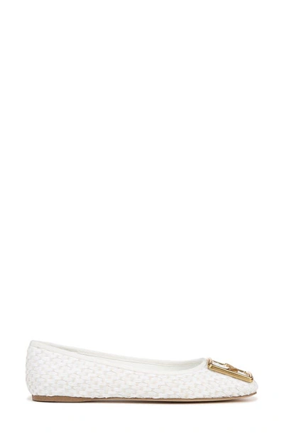 Shop Sarto By Franco Sarto Amaya 6 Square Toe Flat In White