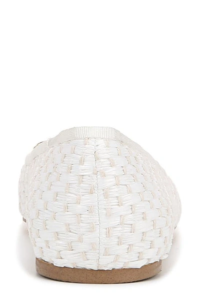Sarto By Franco Sarto Amaya 6 Square Toe Flat In White