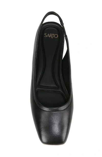 Shop Sarto By Franco Sarto Flexa Antona Slingback Ballet Flat In Black