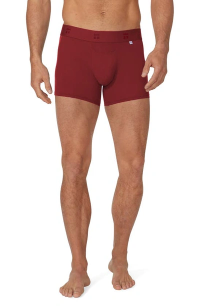 Shop Tommy John Air 4-inch Boxer Briefs In Cabernet