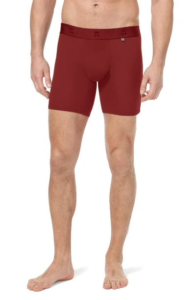 Shop Tommy John Air 6-inch Boxer Briefs In Cabernet
