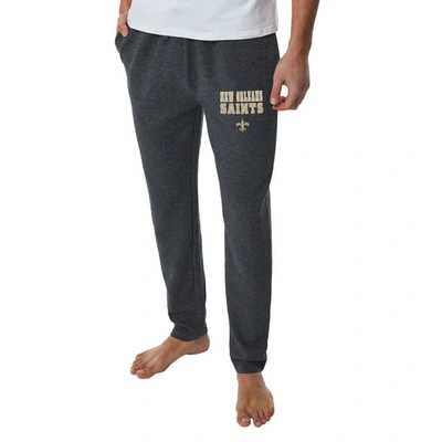 Shop Concepts Sport Charcoal New Orleans Saints Resonance Tapered Lounge Pants