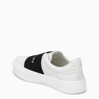 Shop Givenchy Sneakers With Logo Band In White