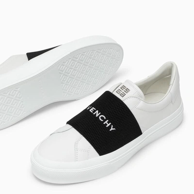 Shop Givenchy Sneakers With Logo Band In White