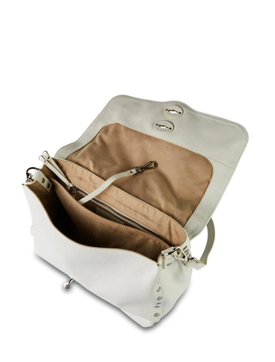 Shop Zanellato Bags In Bianco Latte