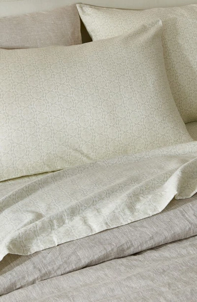 Patina Vie Maison Patine Vie Sheet Set In Geometric Grey