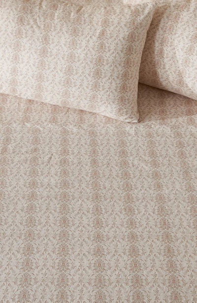 Shop Patina Vie Maison Patine Vie Sheet Set In Geometric Natural