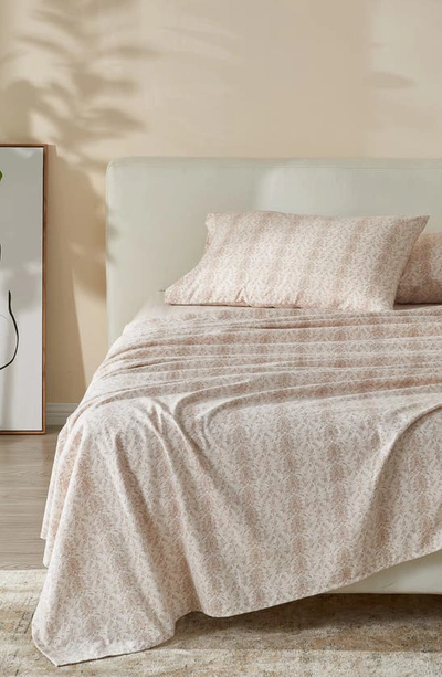 Patina Vie Maison Patine Vie Sheet Set In Geometric Natural