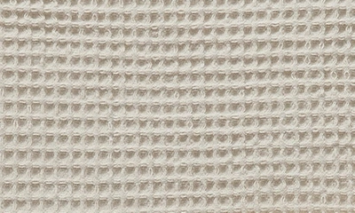 Shop Patina Vie Maison Cotton Waffle Weave Blanket In Stone