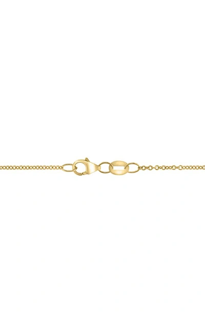 Shop Effy White Topaz & Diamond Heart Pendant Necklace In Gold