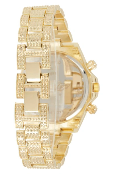I Touch X Ed Hardy Bracelet Watch, 40mm In Shiny Gold