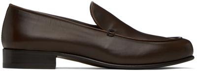 Shop The Row Brown Flynn Loafers